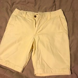 Yellow shorts